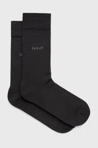 Ponožky Gant šedá farba