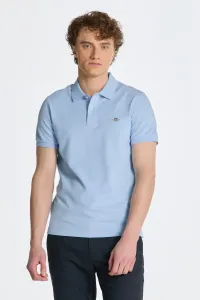 POLOKOŠEĽA GANT SLIM SHIELD SS PIQUE POLO modrá 4XL