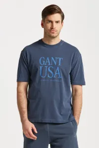 TRIČKO GANT SUNFADED GANT USA T-SHIRT modrá S