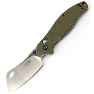 Zatvárací nôž Firebird F7551 Ganzo® – Strieborná čepeľ - Satin, Zelená (Farba: Zelená, Varianta: Strieborná čepeľ - Satin) #2379461