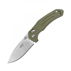 Zatvárací nôž Firebird F7611 Ganzo® – Strieborná čepeľ - Satin, Zelená (Farba: Zelená, Varianta: Strieborná čepeľ - Satin) #2379467