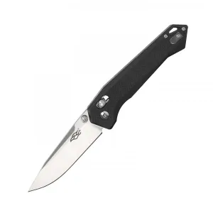 Zatvárací nôž Firebird FB7651 Ganzo® – Strieborná čepeľ - Satin, Čierna (Farba: Čierna, Varianta: Strieborná čepeľ - Satin) #5809187