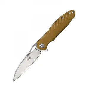 Zatvárací nôž Firebird FH71 Ganzo® – Strieborná čepeľ - Satin, Hnedá (Farba: Hnedá, Varianta: Strieborná čepeľ - Satin) #2379534