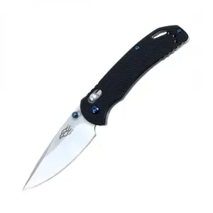 Zatvárací nôž Firebird Ganzo® – Strieborná čepeľ - Satin, Čierna (Farba: Čierna, Varianta: Strieborná čepeľ - Satin) #5809178