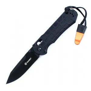 Zatvárací nôž G7453P-WS Ganzo® – Čierna, Čierna (Farba: Čierna, Varianta: Čierna) #5809213