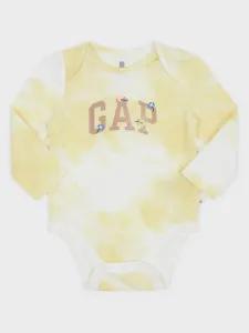 Bielo-žlté detské vzorované body GAP