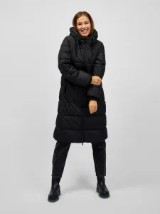 GAP V-MAXI LONG PUFFER LOGO Dámska zimná bunda, čierna, veľkosť #614942