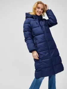 GAP V-MAXI LONG PUFFER LOGO Dámska zimná bunda, tmavo modrá, veľkosť #474104