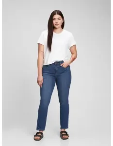 Klasické rovné džínsy s vysokým vzrastom