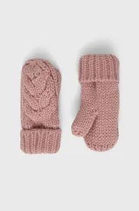 Detské rukavice GAP ružová farba #191102