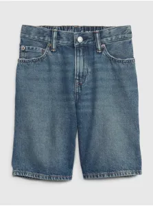 Modré chlapčenské šortky rifľové '90s Washwell GAP #664814