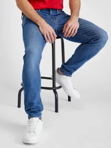 Modré pánské slim taper marco džíny GAP #606164