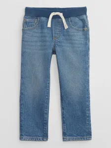 Modré chlapčenské slim fit džínsy GAP