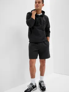 GAP V-HERITAGE LOGO SHORT Pánske šortky, čierna, veľkosť M