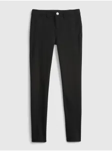 Čierne dievčenské nohavice GAP #662976