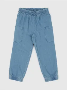 Modré dievčenské nohavice s vreckami GAP #578439