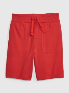 Červené chlapčenské šortky GAP