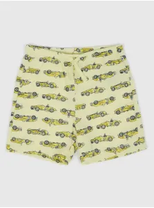 Žlté chlapčenské vzorované šortky GAP #662205