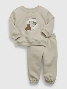 GAP Baby logo set sweatpants and sweatshirt - Boys