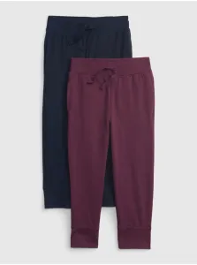Farebné chlapčenské nohavice GAP organic, 2ks #5748140