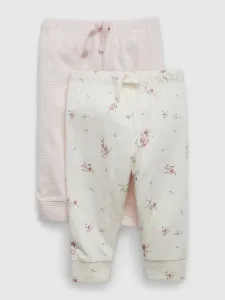 GAP Baby Sweatpants from organic cotton, 2 pcs - Girls #7581826