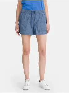 Modré dámské kraťasy GAP pull-on chambray shorts #1049390