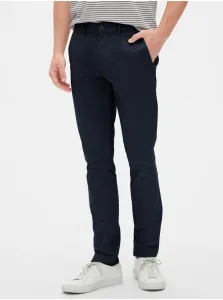 Nohavice modern khakis in skinny fit with GapFlex Modrá