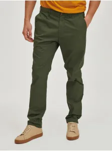 Zelené pánské kalhoty slim taper GAP