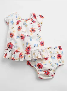 Baby body floral ruffle set Farebná #1045223