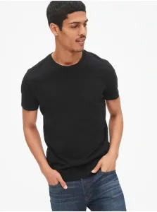 Čierne pánske tričko GAP #9564238