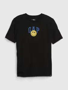 GAP Gap & Smiley® Tričko detské Čierna