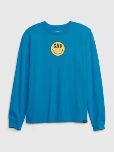 GAP Gap & Smiley® Tričko detské Modrá