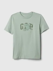 Svetlo zelené chlapčenské tričko GAP