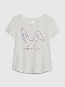GAP Kids T-shirt organic hare - Girls