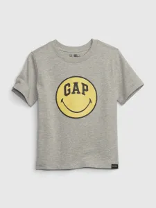 GAP Gap & Smiley® Tričko detské Šedá