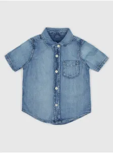 Modrá chlapčenská rifľová košeľa GAP #667192