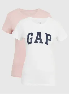 GAP V-GAP FRANCHISE CLSC TEE PACK Dámske tričko, biela, veľkosť #598686