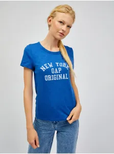 GAP V-SS FOREVERSOFT CREW Dámske tričko, modrá, veľkosť #639300