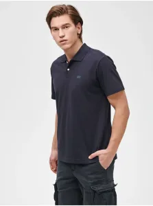 Polo tričko GAP Logo jersey Modrá #623228
