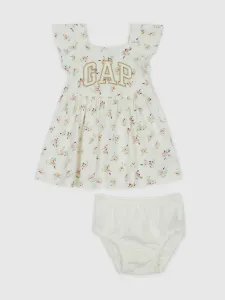 GAP Baby floral dress with logo - Girls
