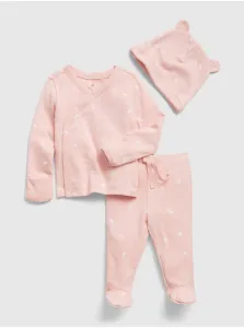 Ružový dievčenský set bavlnený Brannan GAP #578841