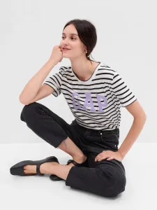 GAP Striped T-shirt with logo - Women #7250635