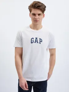 Biele pánske tričko s logom GAP