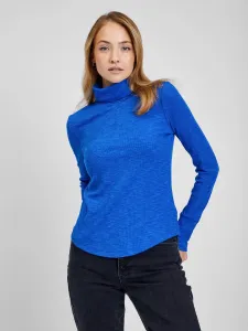 Modré dámské tričko s rolákem GAP #605533