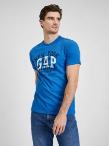 Modré pánské tričko s logem GAP #605868