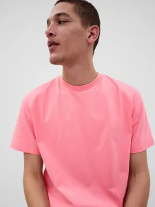 Ružové pánske basic tričko GAP #5141325