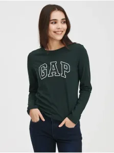 Zelené dámske tričko easy s logom GAP