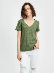 Zelené dámske vzorované tričko GAP #661988