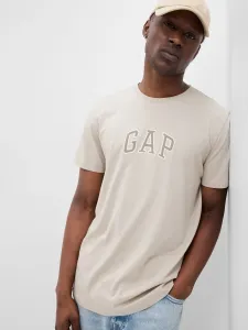 Béžové pánske tričko s logom GAP