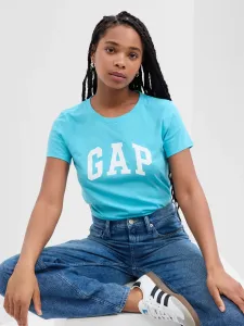 Tyrkysové dámske tričko s logom GAP